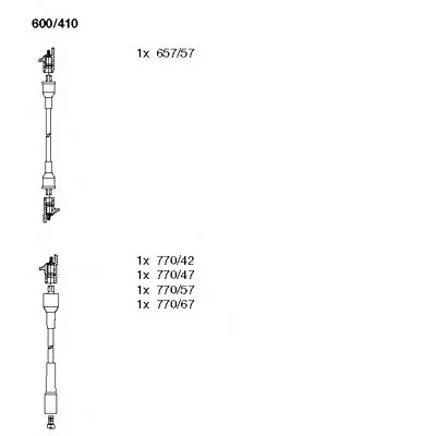 Комплект проводов зажигания BREMI купить