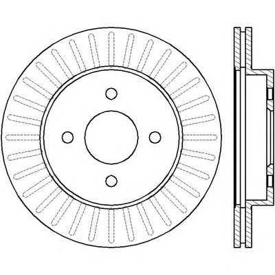 Тормозной диск JURID купить