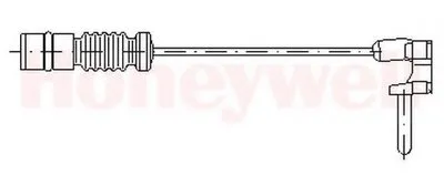 Сигнализатор, износ тормозных колодок JURID купить