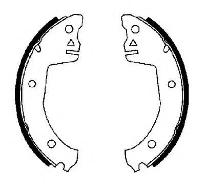 Комплект тормозных колодок FTE купить