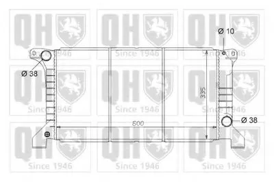 Радиатор, охлаждение двигателя QUINTON HAZELL купить