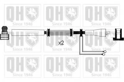 Комплект проводов зажигания CI QUINTON HAZELL купить