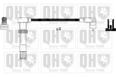 Комплект проводов зажигания CI QUINTON HAZELL купить