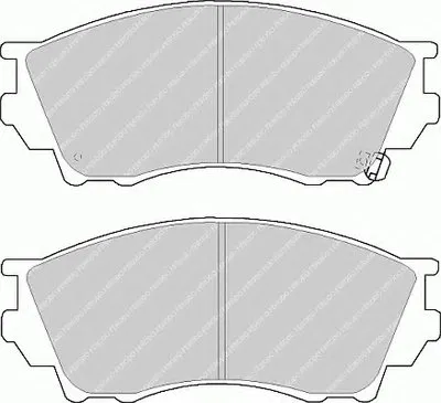 Комплект тормозных колодок, дисковый тормоз PREMIER FERODO купить