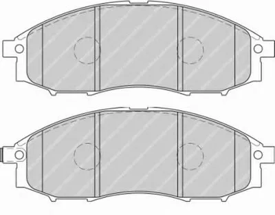 Комплект тормозных колодок, дисковый тормоз PREMIER FERODO купить