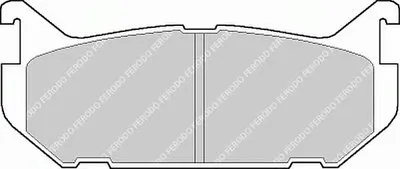 Комплект тормозных колодок, дисковый тормоз PREMIER FERODO купить