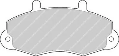 Комплект тормозных колодок, дисковый тормоз PREMIER FERODO купить