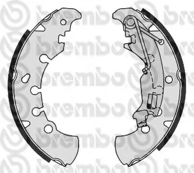 Комплект тормозных колодок BREMBO купить