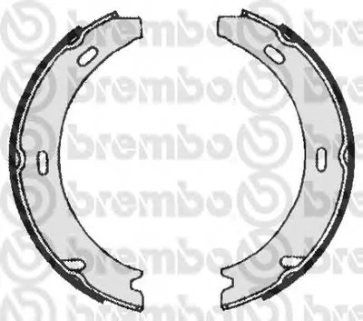 Комплект тормозных колодок, стояночная тормозная система BREMBO купить