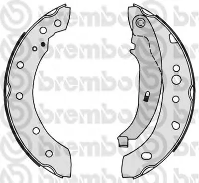 Комплект тормозных колодок BREMBO купить