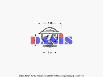 Термостат, охлаждающая жидкость AKS DASIS купить