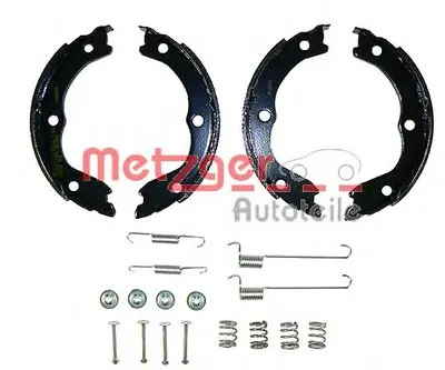 Комплект тормозных колодок, стояночная тормозная система METZGER купить