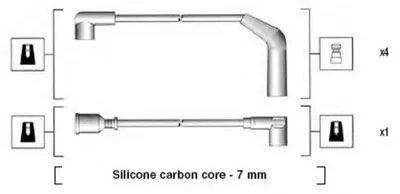 Комплект проводов зажигания MAGNETI MARELLI купить