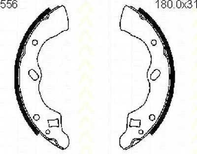 Комплект тормозных колодок TRISCAN купить