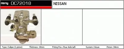 Тормозной суппорт Remanufactured REMY (Multiline) DELCO REMY купить