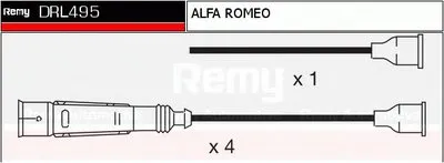 Комплект проводов зажигания Brand New REMY (Multiline) DELCO REMY купить