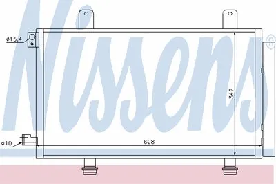 Конденсатор, кондиционер NISSENS купить