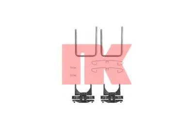 Комплектующие, колодки дискового тормоза NK купить