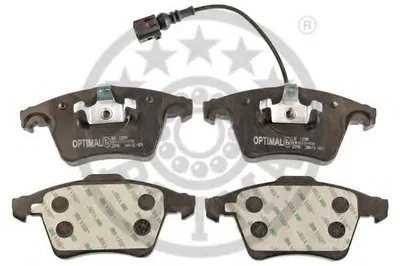 Комплект тормозных колодок, дисковый тормоз OPTIMAL купить