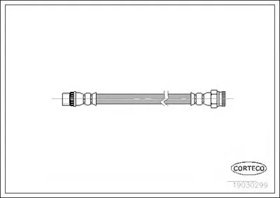 Тормозной шланг CORTECO купить