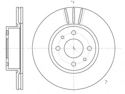 Тормозной диск REMSA купить