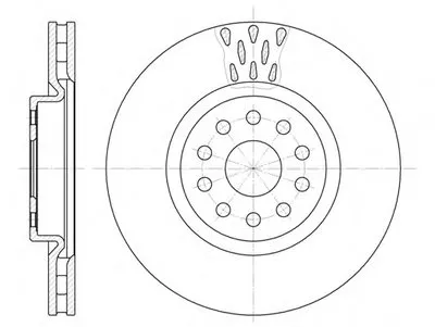Тормозной диск REMSA купить
