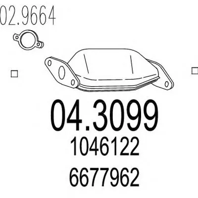 Катализатор для переоборудования MTS купить