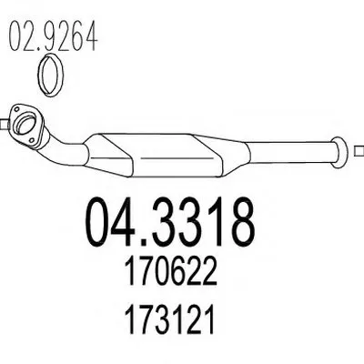Катализатор для переоборудования MTS купить