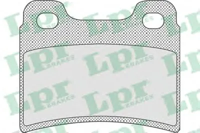 Комплект тормозных колодок, дисковый тормоз LPR купить