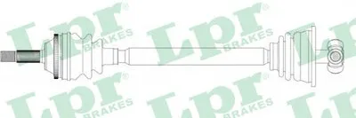 Приводной вал LPR купить