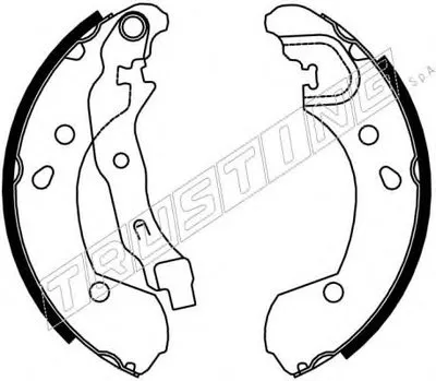 Комплект тормозных колодок REPARATION KIT TRUSTING купить