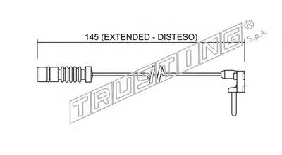 Сигнализатор, износ тормозных колодок TRUSTING купить
