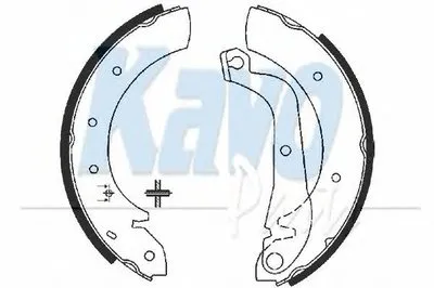 Комплект тормозных колодок MK KASHIYAMA KAVO PARTS купить