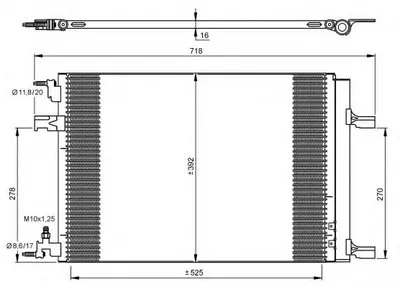 Конденсатор, кондиционер EASY FIT NRF купить