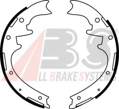 Комплект тормозных колодок A.B.S. купить