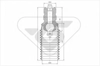 Пылезащитный комплект, амортизатор HUTCHINSON купить