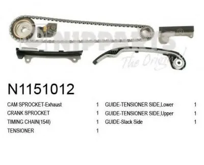 Комплект цепи привода распредвала NIPPARTS купить