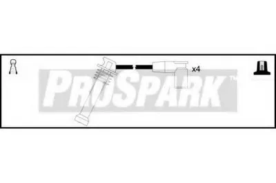 Комплект проводов зажигания ProSpark STANDARD купить