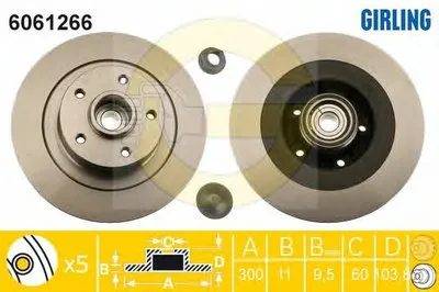 Тормозной диск GIRLING купить