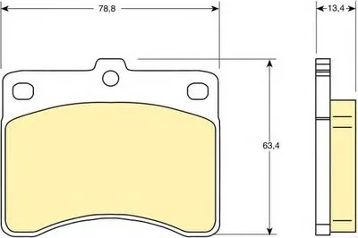 Комплект тормозных колодок, дисковый тормоз GIRLING купить