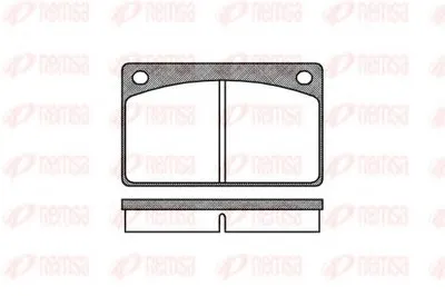 Комплект тормозных колодок, дисковый тормоз KAWE купить