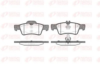 Комплект тормозных колодок, дисковый тормоз KAWE купить
