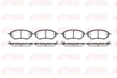 Комплект тормозных колодок, дисковый тормоз KAWE купить
