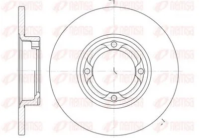 Тормозной диск KAWE купить