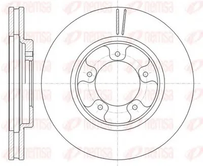 Тормозной диск KAWE купить