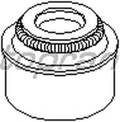 Уплотнительное кольцо, стержень кла TOPRAN купить