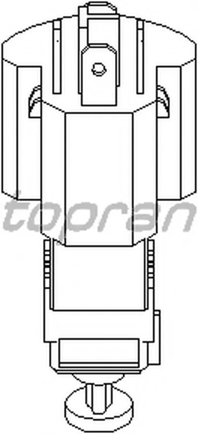 Выключатель фонаря сигнала торможения TOPRAN купить
