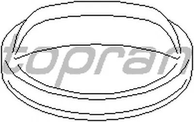 Крышка, топливной бак TOPRAN купить