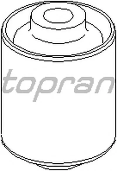Втулка, балка моста TOPRAN купить
