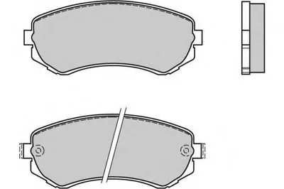 Комплект тормозных колодок, дисковый тормоз E.T.F. купить